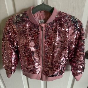 H&M Pink Sequin Jacket for Kids